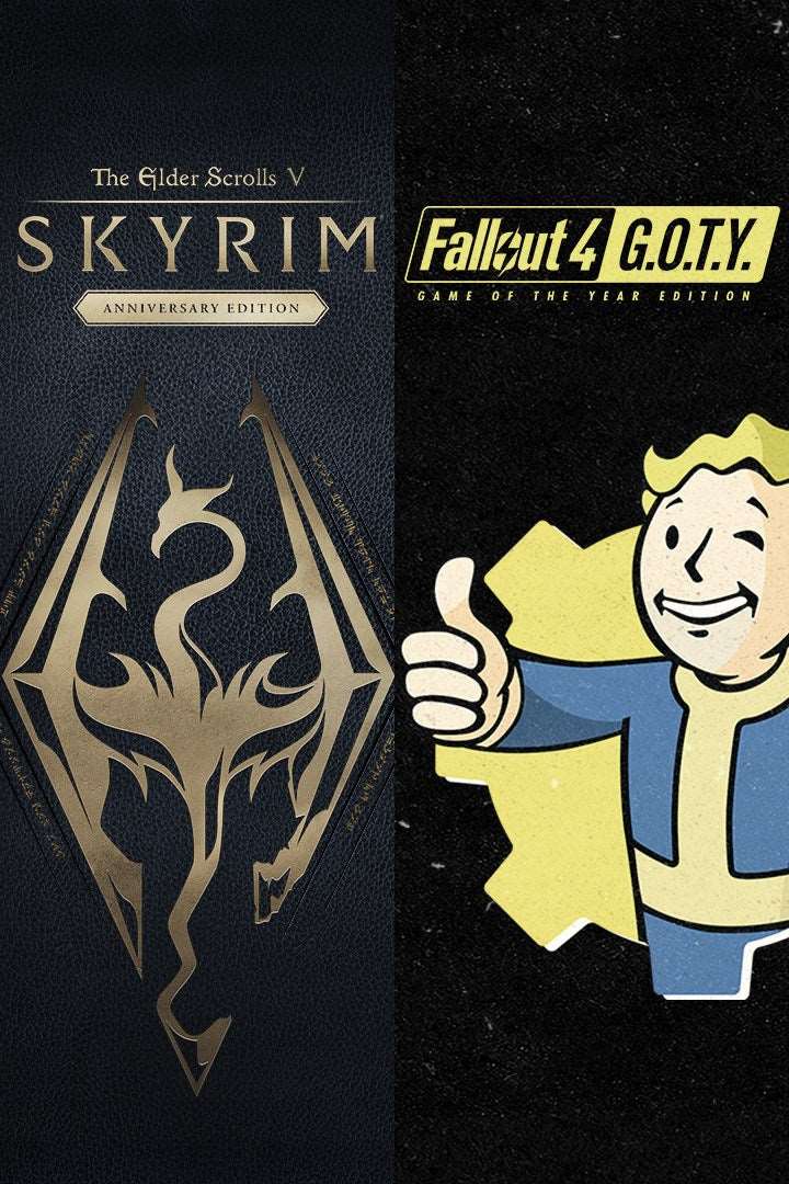 Skyrim Anniversary Edition + Fallout 4 G.O.T.Y Bundle