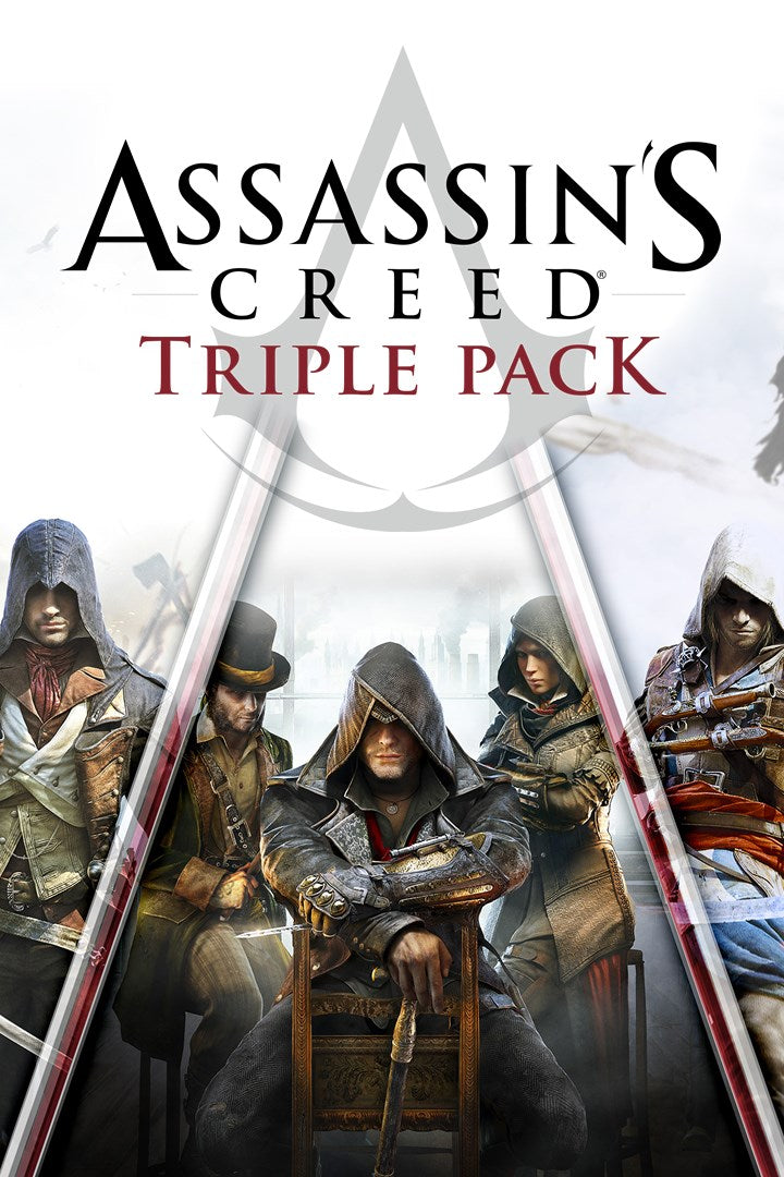 Assassin's Creed Triple Pack: Black Flag, Unity, Syndicate XboxKeys.cz